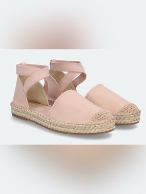 Kenneth Cole Reaction Beech Espadrille Flats | Blush Pink | Size 6.5 | Like New